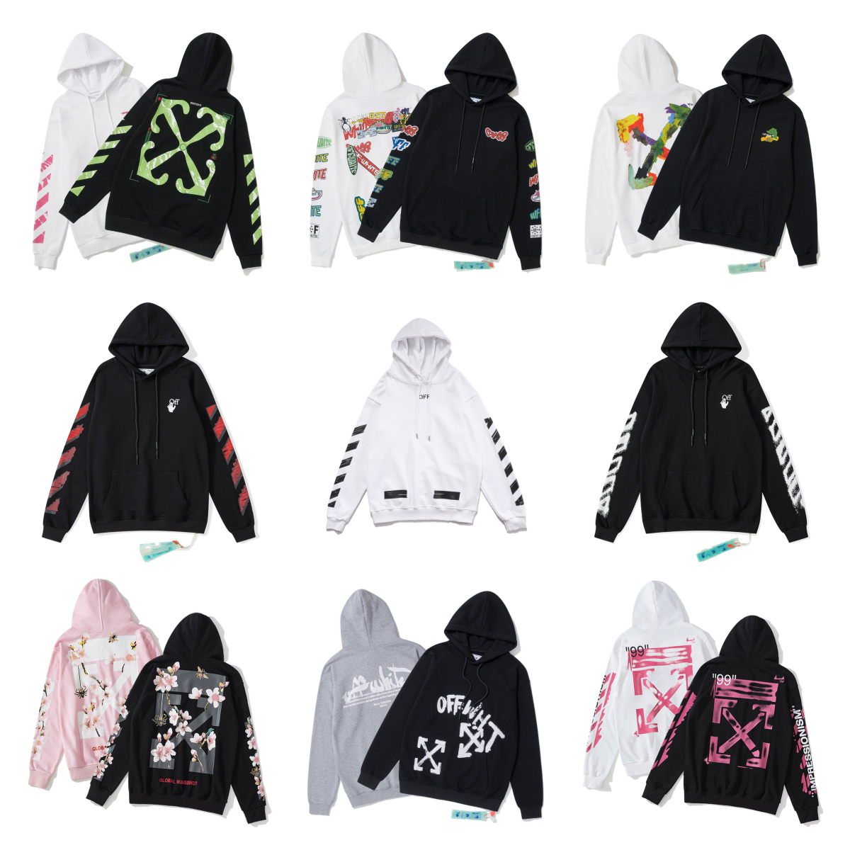OFF-WHITE Hoodies for Men and Women - Streetwear Fashion