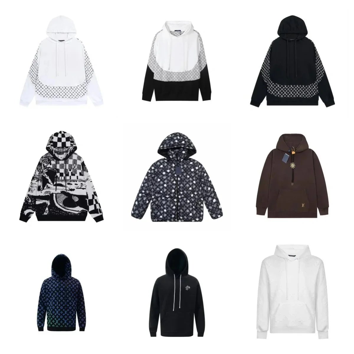 Louis Vuitton Monogram Hoodies for Men and Women