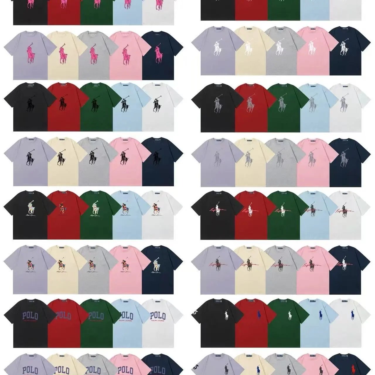 Polo Ralph Lauren Big Pony T-Shirt Collection