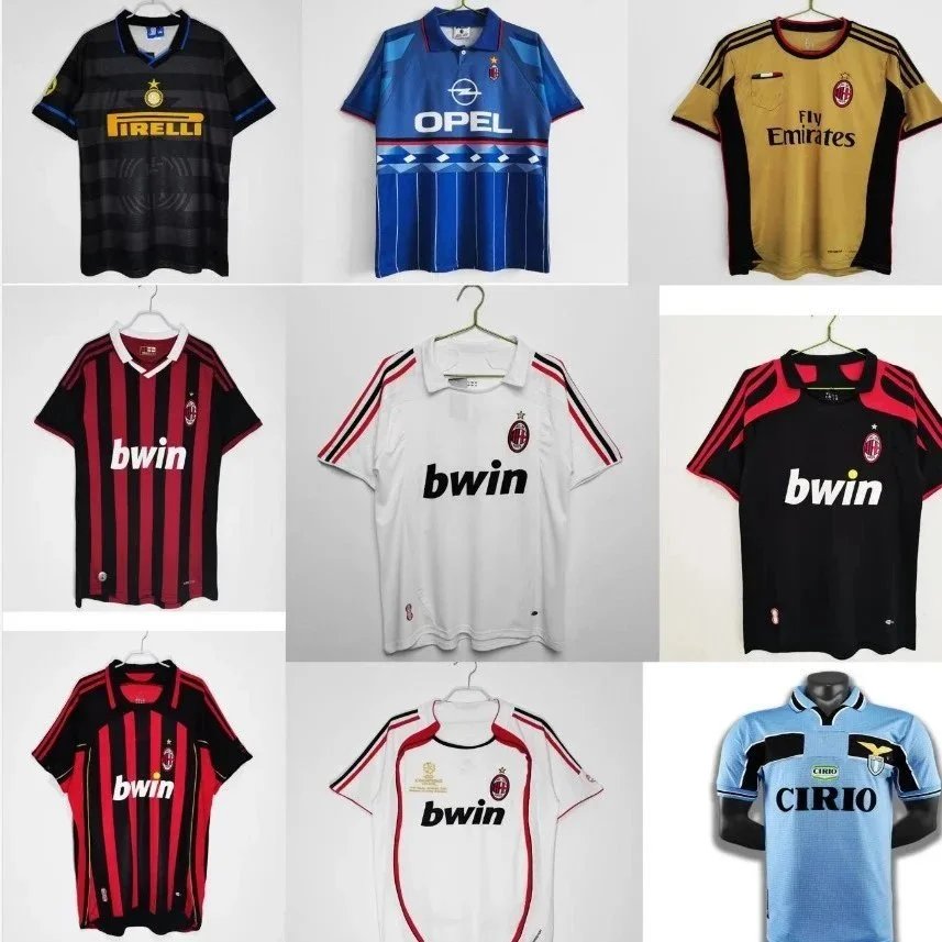 AC Milan Football Jersey Collection - Authentic Retro & Modern Kits