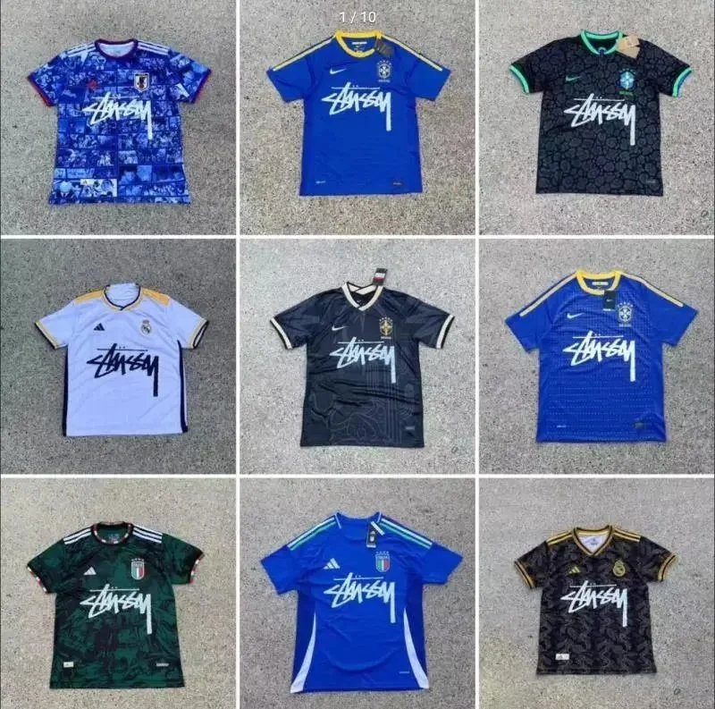 Stussy x Nike Football Jersey Collection