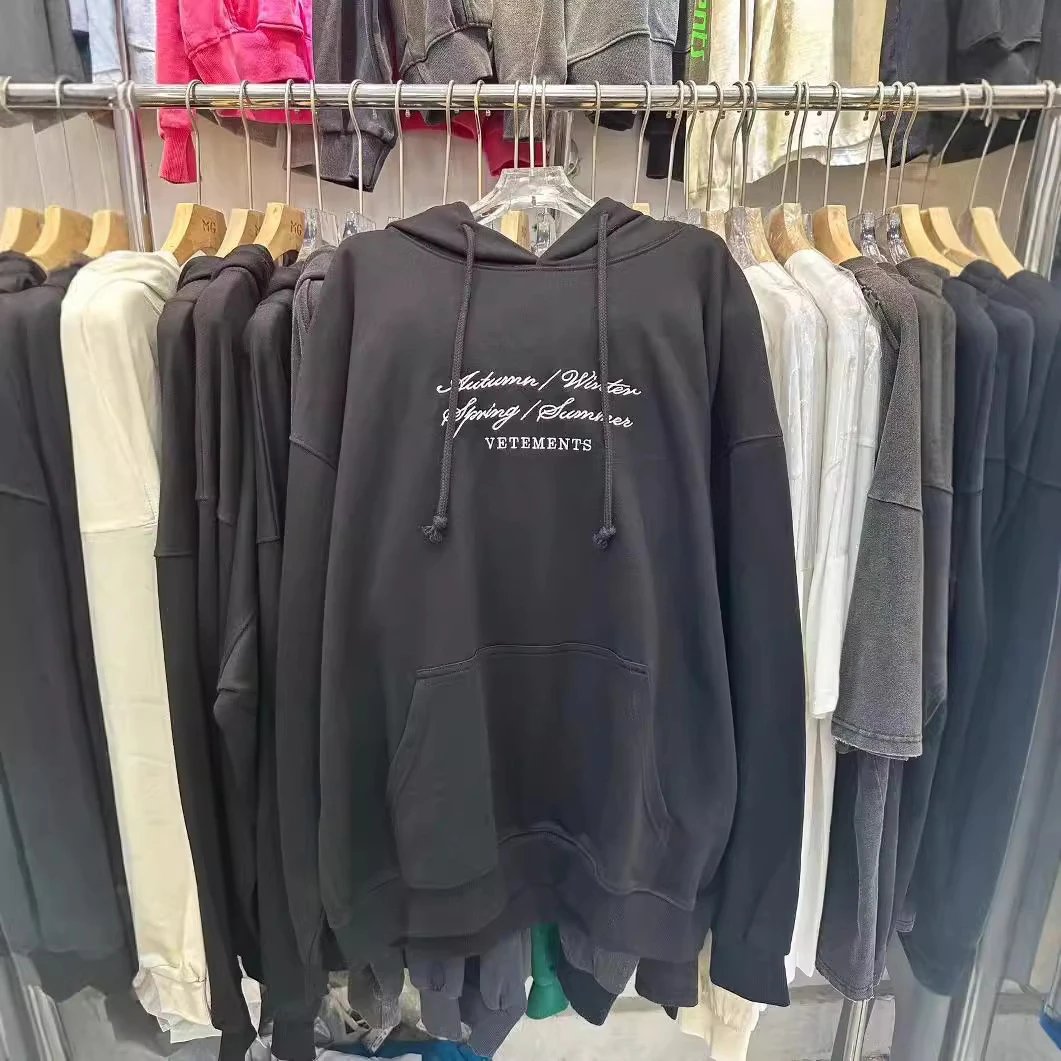 VETEMENTS Autumn Winter Spring Summer Hoodie Sweatshirt