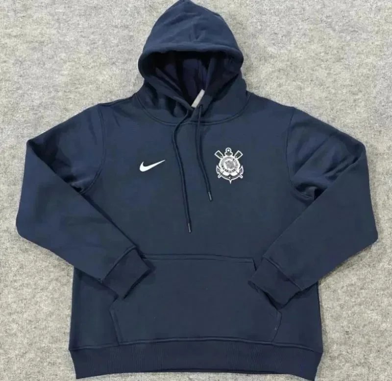 Corinthians Nike Hoodie Men's Dark Blue Sweatshirt