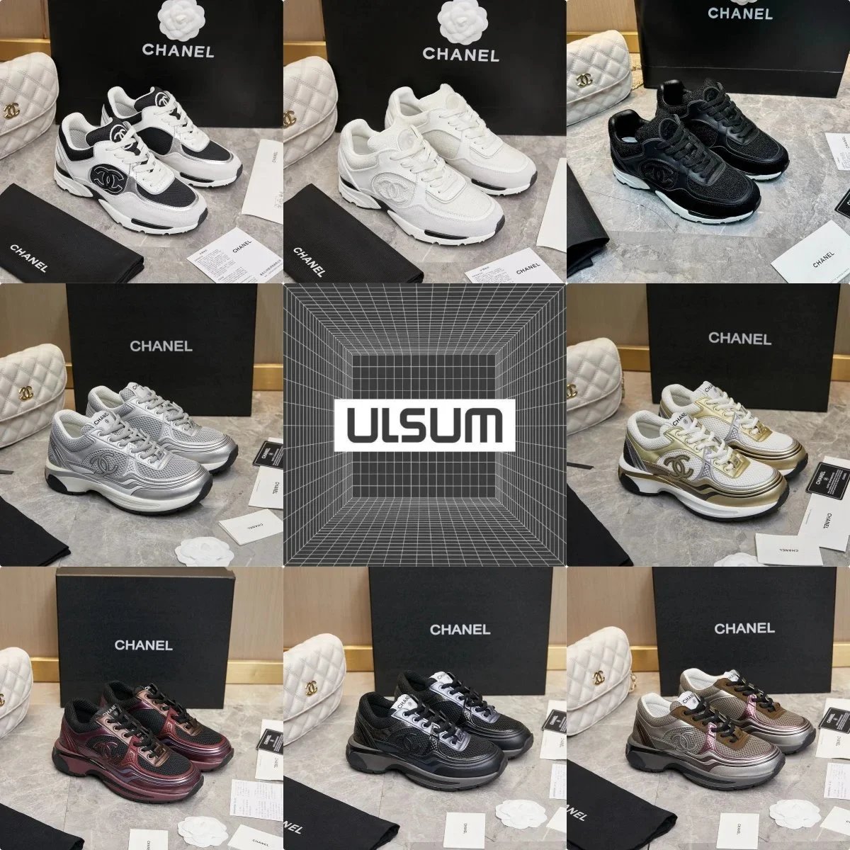 CHANEL Sneakers Fashion Luxury Sport Shoes for Women
