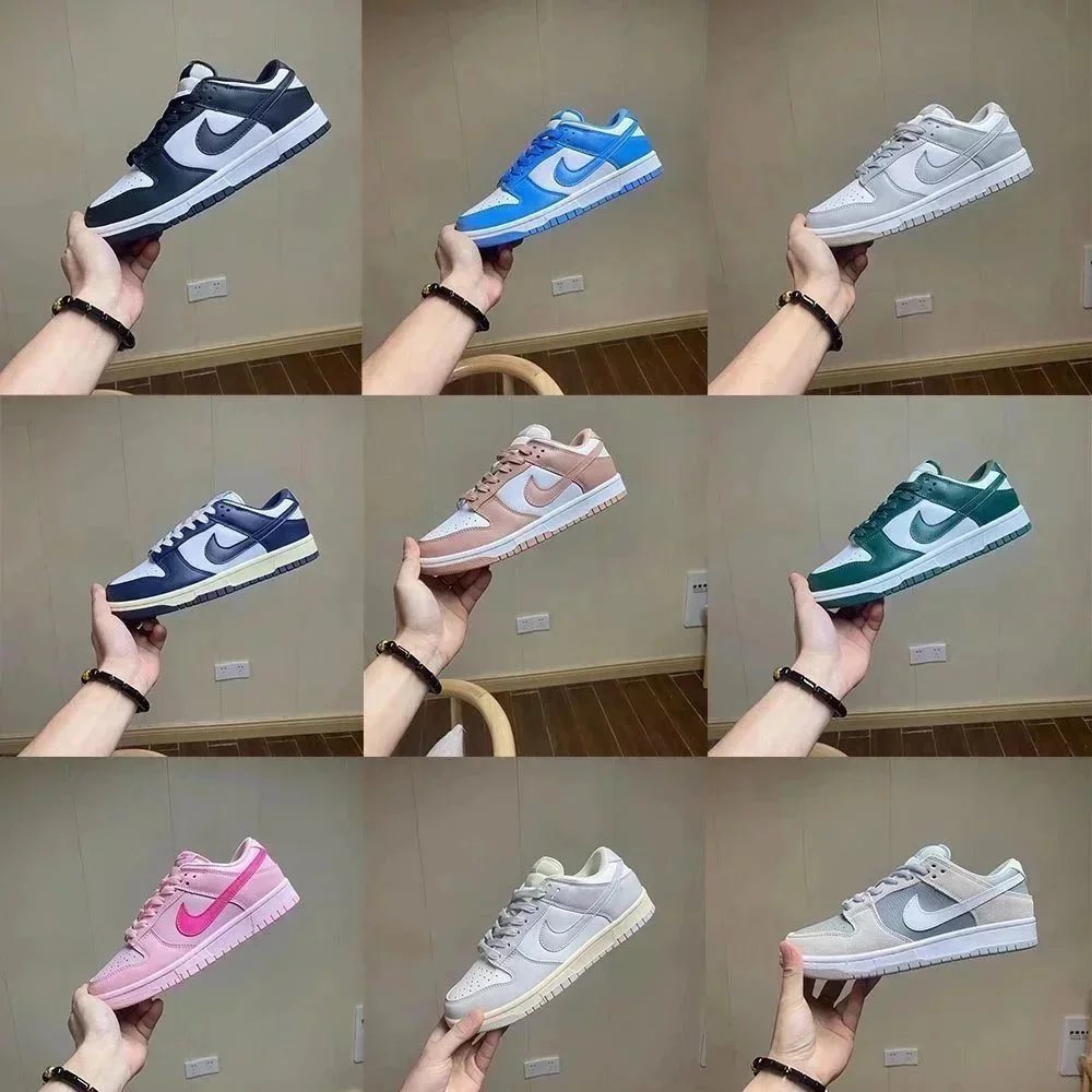 Nike Dunk Low Sneakers for Men and Women - Classic Street Style