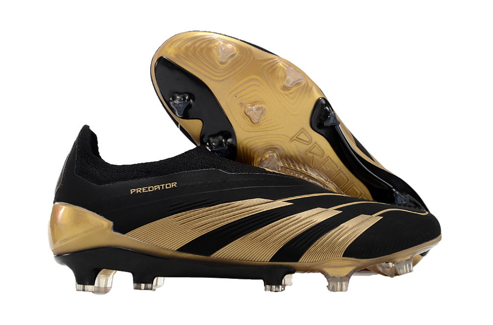 adidas Predator Football Boots Black Gold