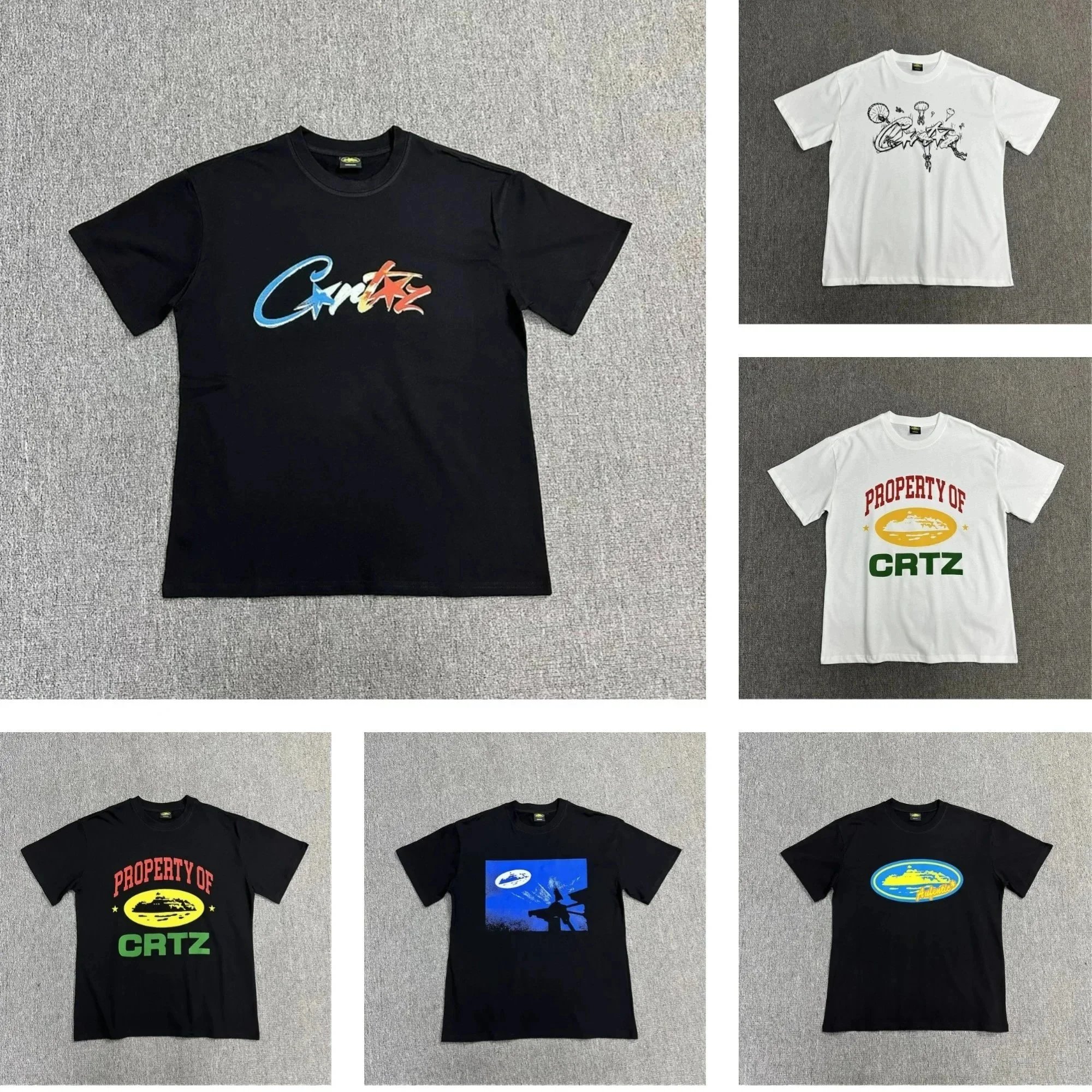 CRTZ Brand T-Shirts Collection - Streetwear Fashion Design