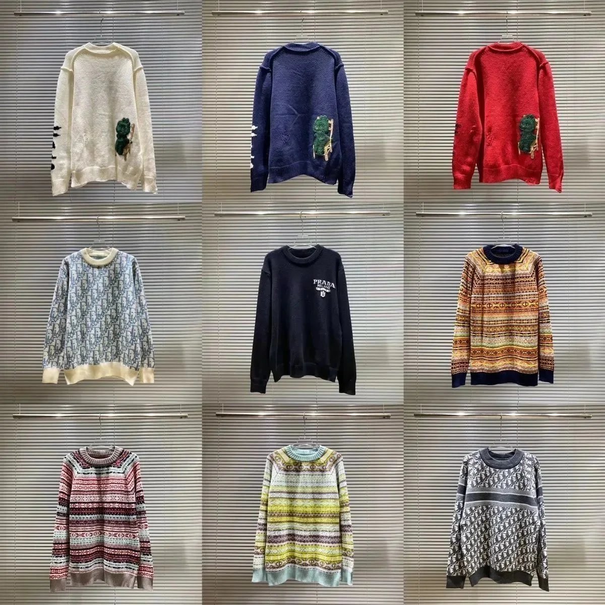 Prada Knit Sweaters Collection for Men and Women