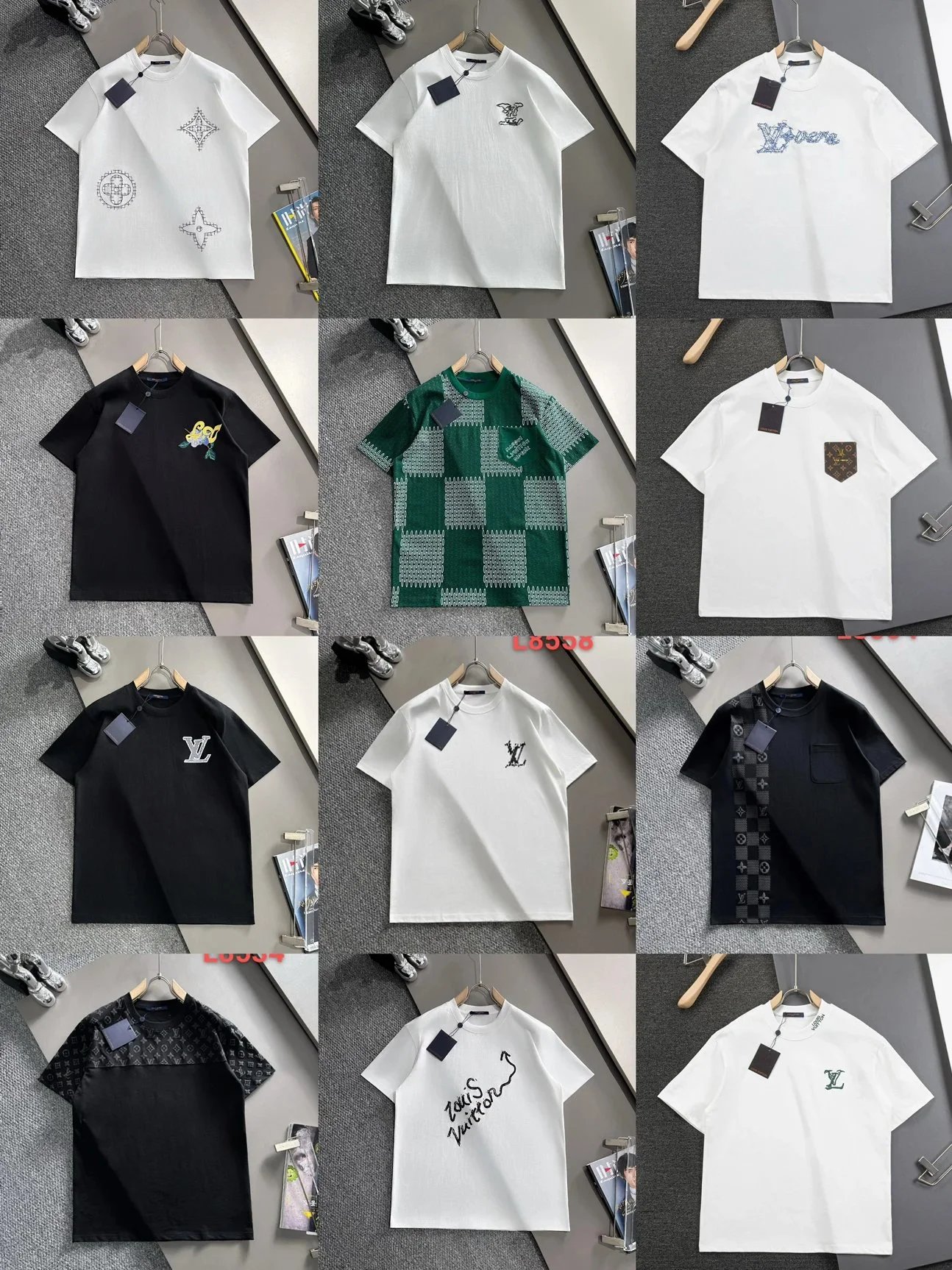 Louis Vuitton Men's T-Shirts Collection 2024
