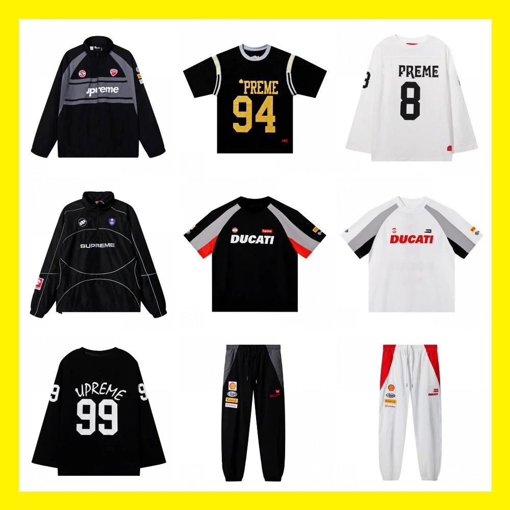 Supreme x Ducati Collaboration Collection T-Shirts Jackets Pants