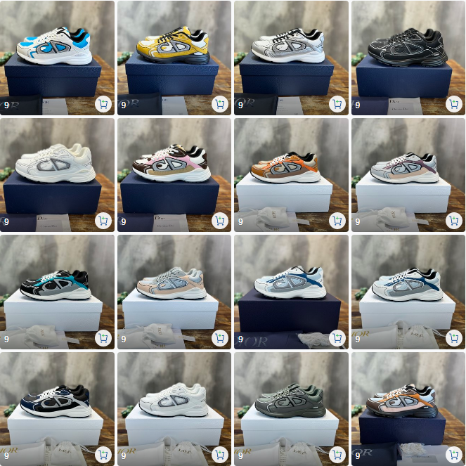 Dior Sneakers Men Women Fashion Sport Shoes