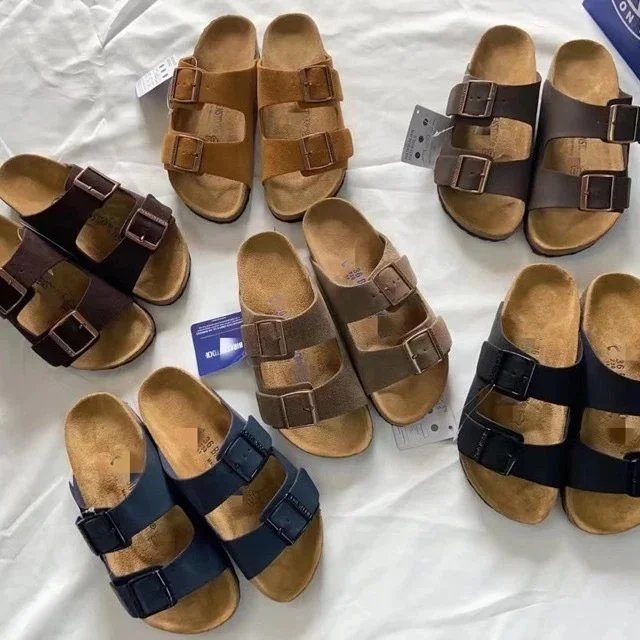 Birkenstock Arizona Sandals Men Women Comfortable Leather Slides