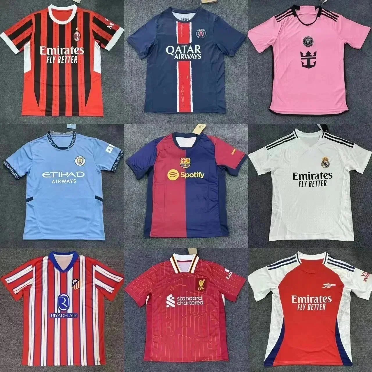 Official Football Club Jerseys for Men and Women