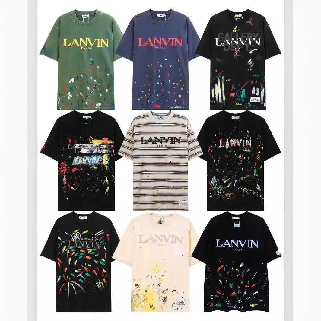 LANVIN Paris Art Print T-Shirts for Men and Women