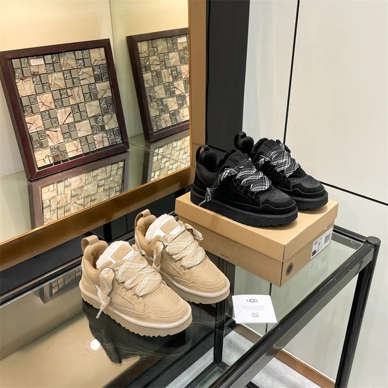 UGS Chunky Sneakers for Women and Men Fashionable Mesh Casual Shoes