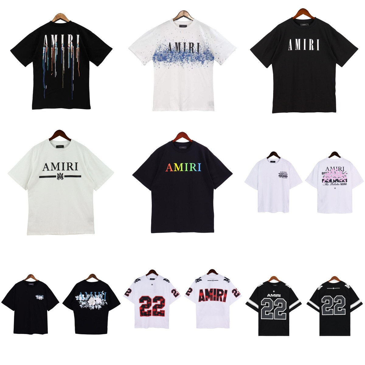 AMIRI T-Shirts Collection - Premium Streetwear Tees for Men