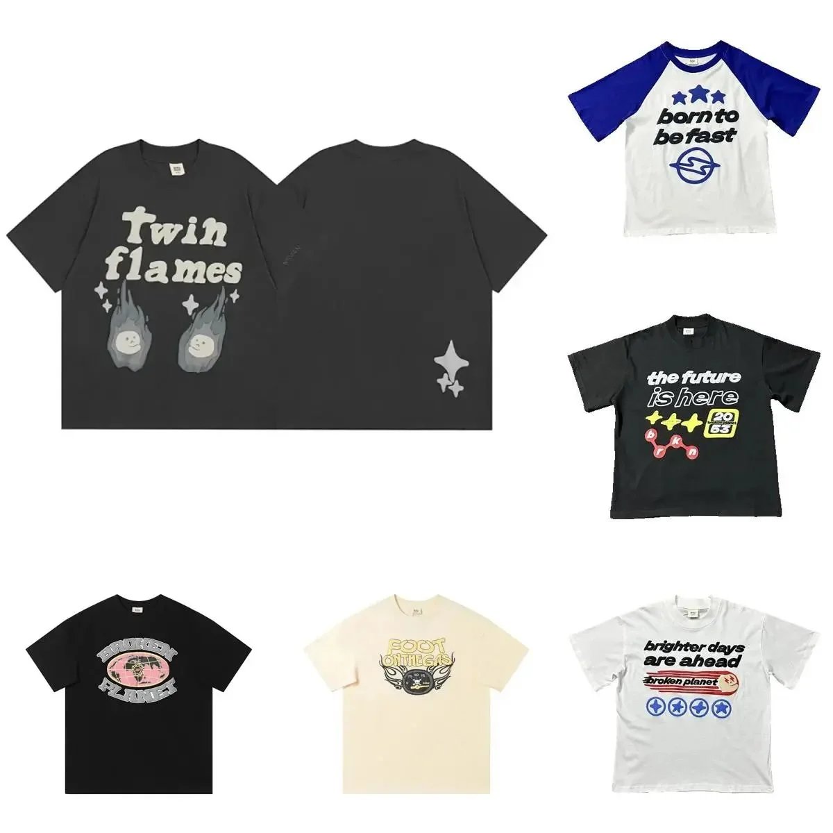 Twin Flames T-Shirt - Trendy Graphic Tee for Men and Women