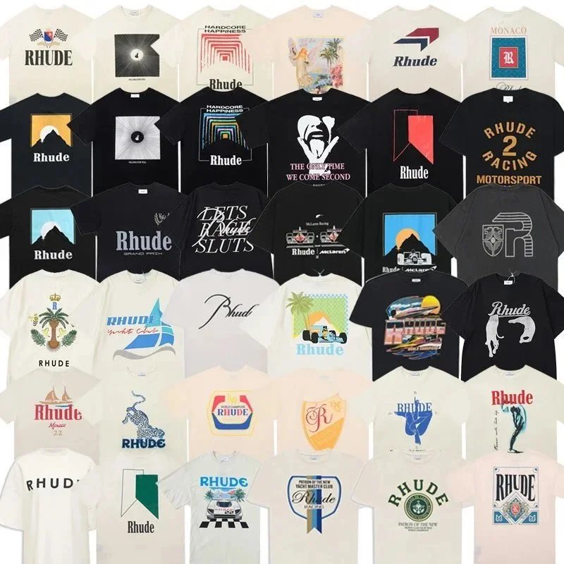 Rhude T-Shirts Collection - Premium Streetwear Fashion