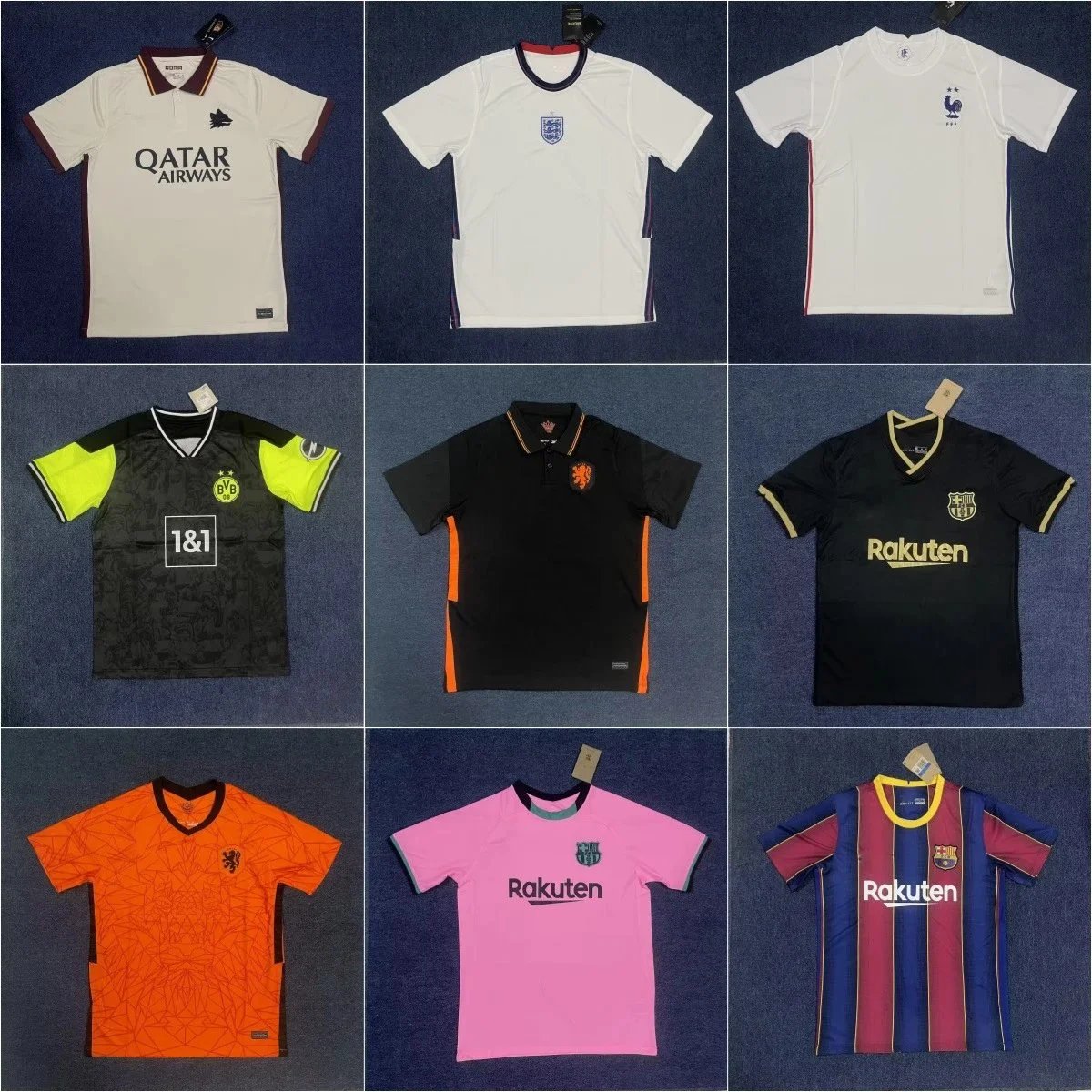 Official Football Club Jerseys for Men and Kids