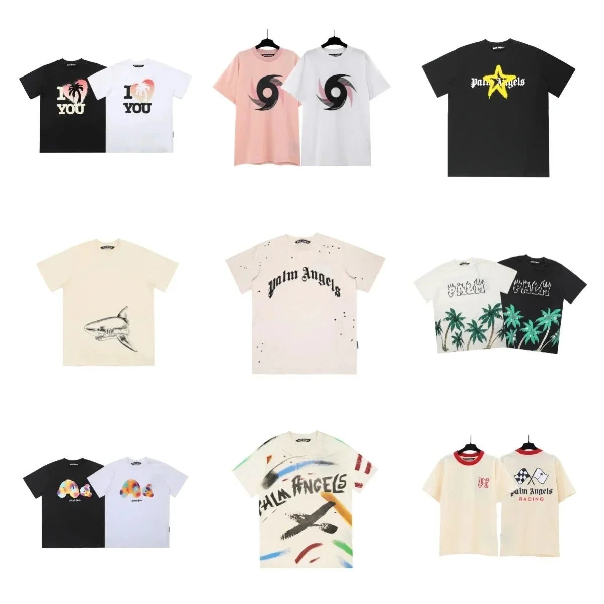Palm Angels T-Shirts Collection - Streetwear Fashion