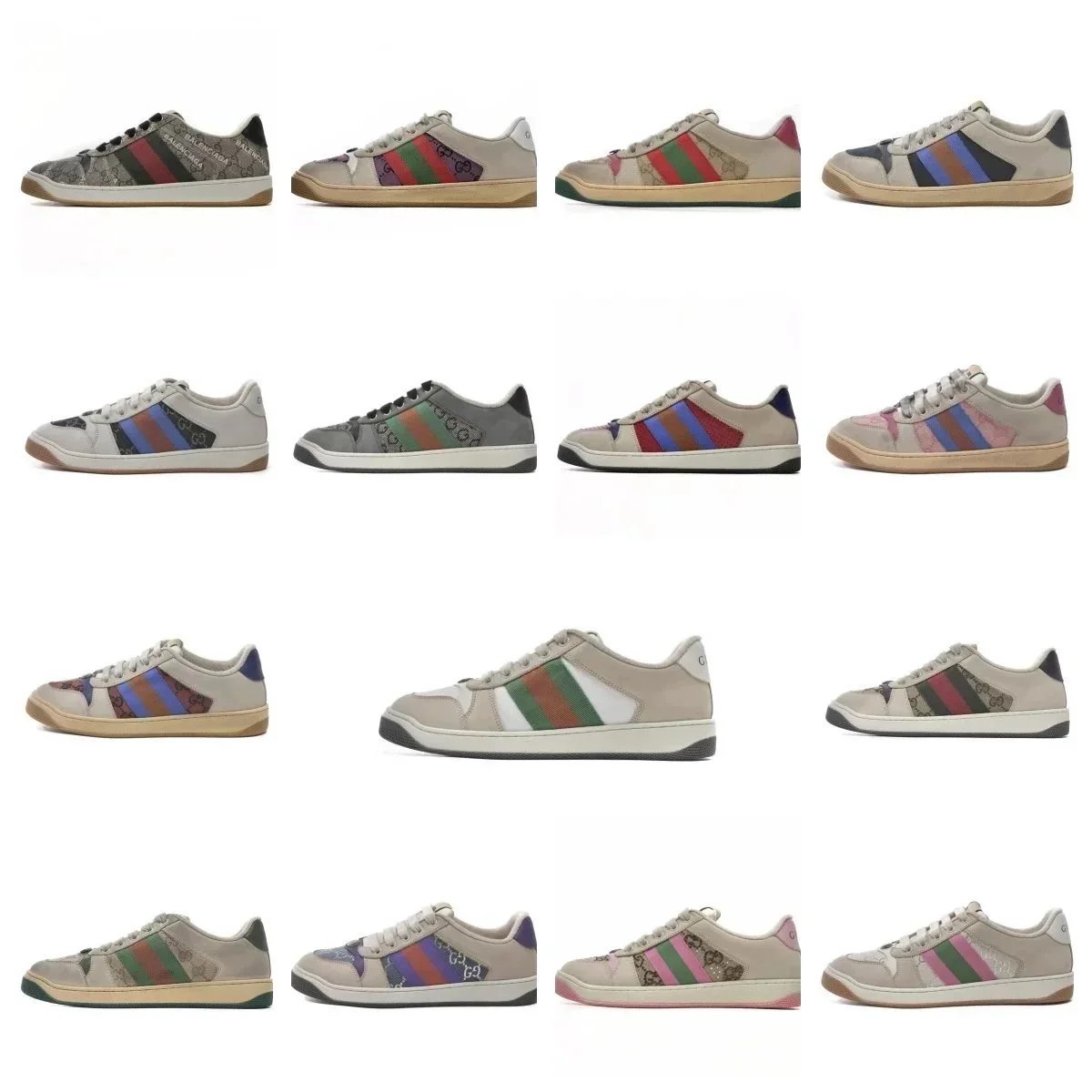 Gucci Ace Sneakers with Web Stripe Design