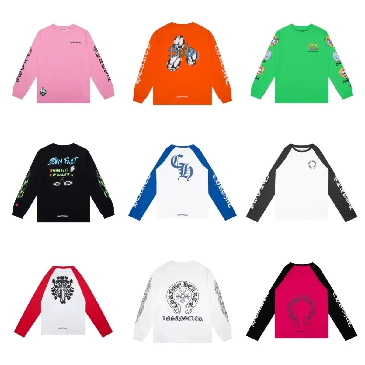 Chrome Hearts Long Sleeve T-Shirts Collection