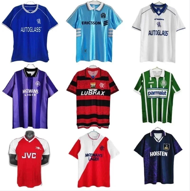 Classic Retro Football Jerseys Collection