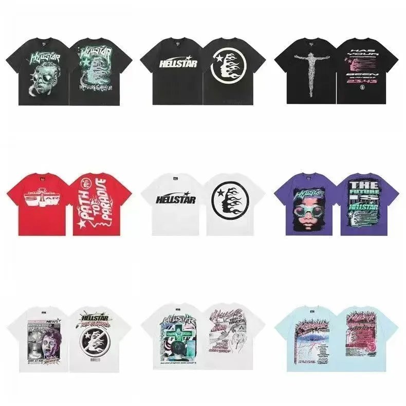 Hellstar T-Shirts Collection - Streetwear Graphic Tees for Men