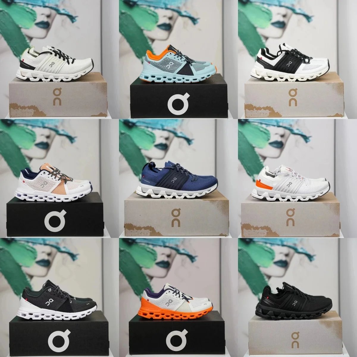 On Running Cloud Shoes Lightweight Cushioned Running Sneakers