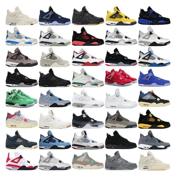 Air Jordan 4 Sneakers Collection - All Colors and Styles