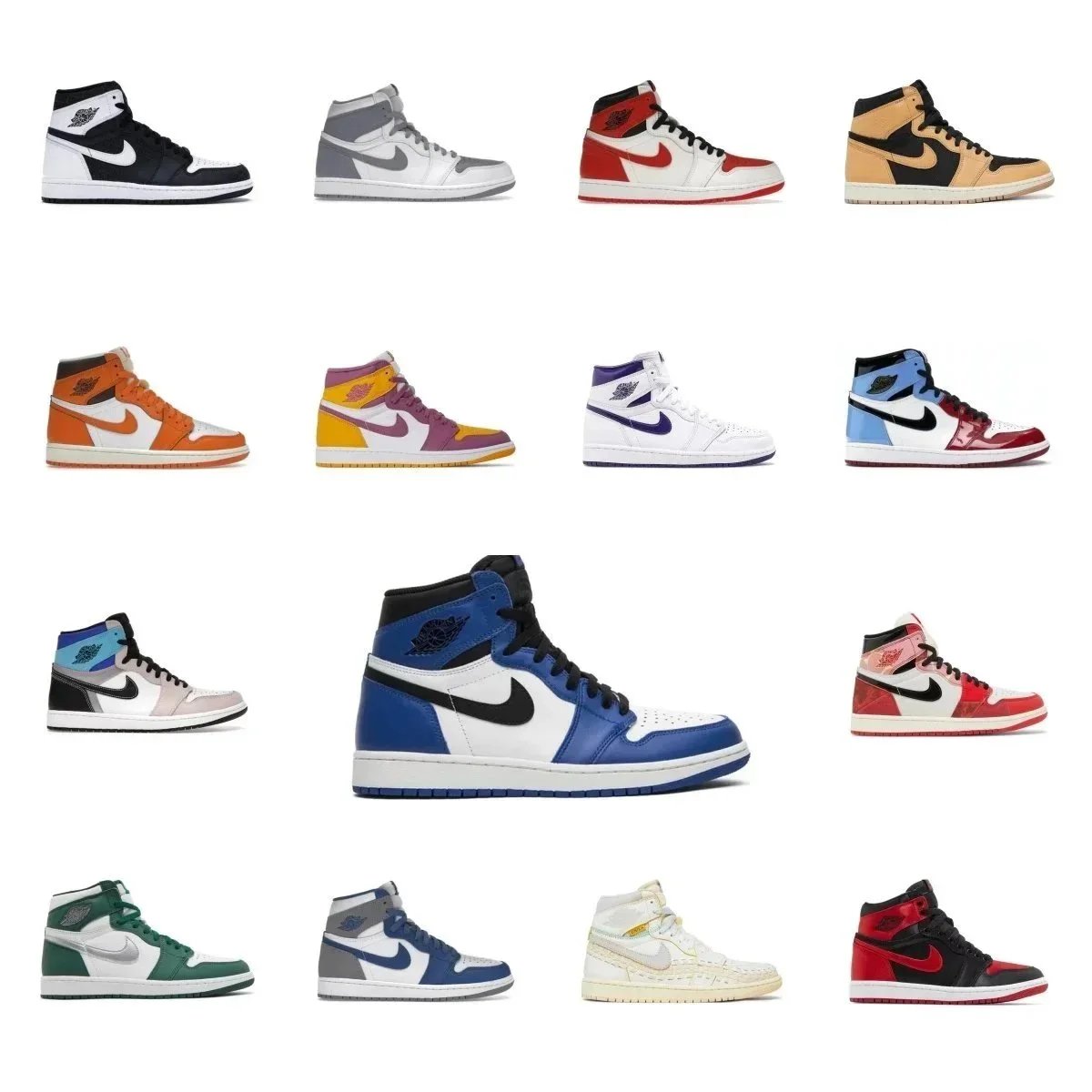 Air Jordan 1 High OG Sneakers - Classic Basketball Shoes