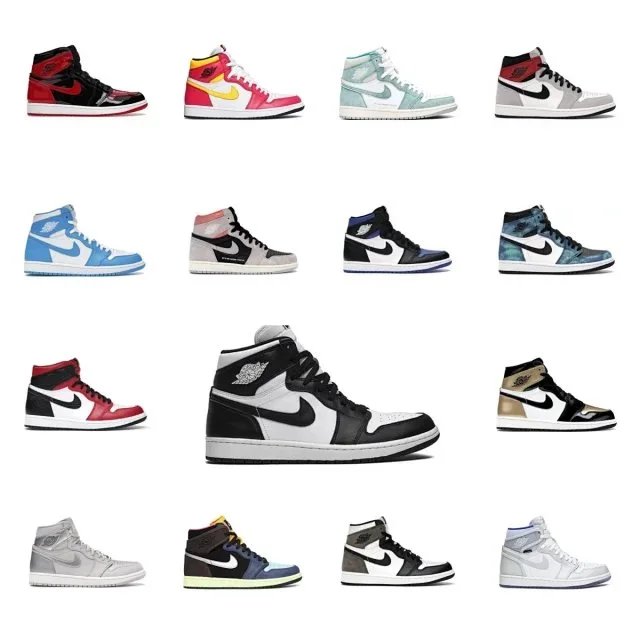Air Jordan 1 High OG Sneakers - Classic Basketball Shoes