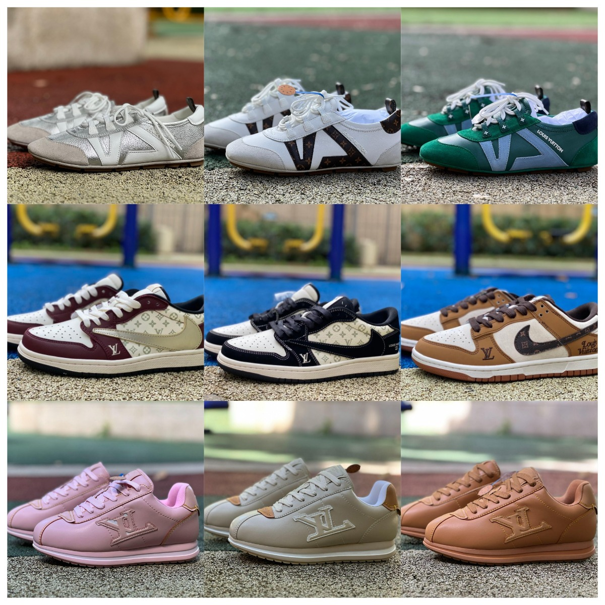 Louis Vuitton x Nike Sneakers Collection - Luxury Sport Shoes