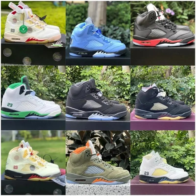 Air Jordan 5 Retro Sneakers Men's Basketball Shoes