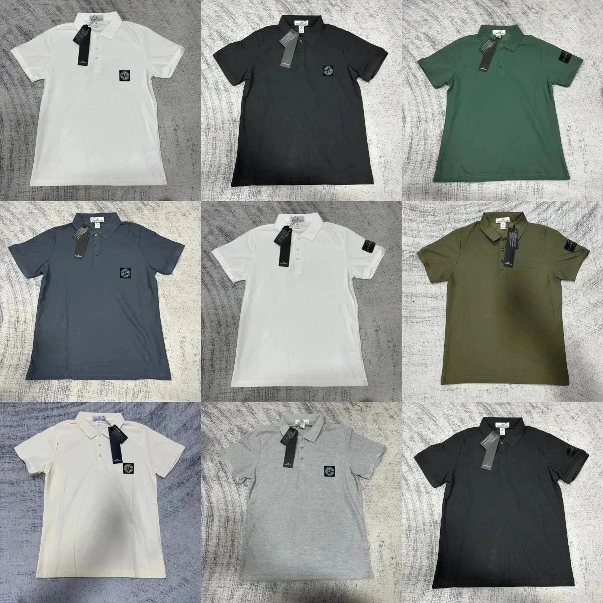 Stussy Classic Logo Polo Shirt for Men and Women