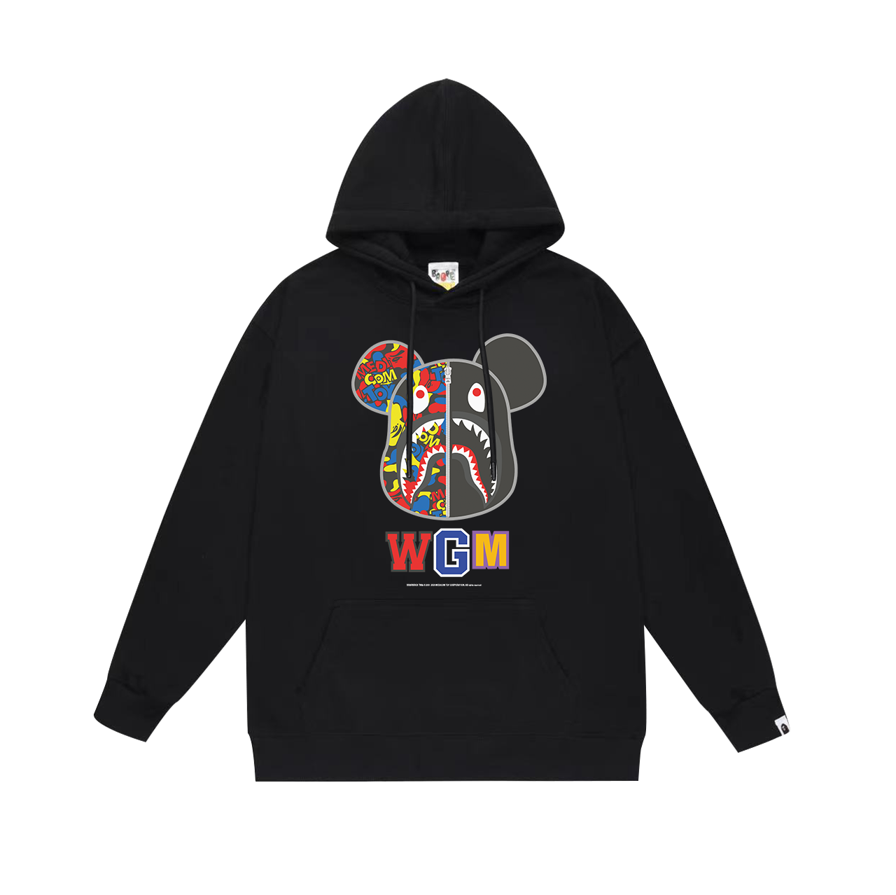 WGM Mickey Mouse Graphic Hoodie Black