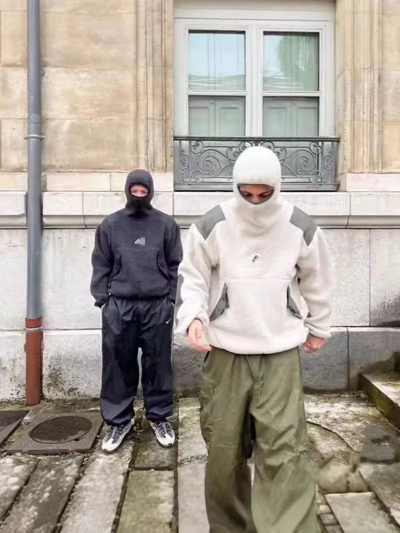 Adidas Hoodie with Full Face Cover and Matching Tracksuit Set