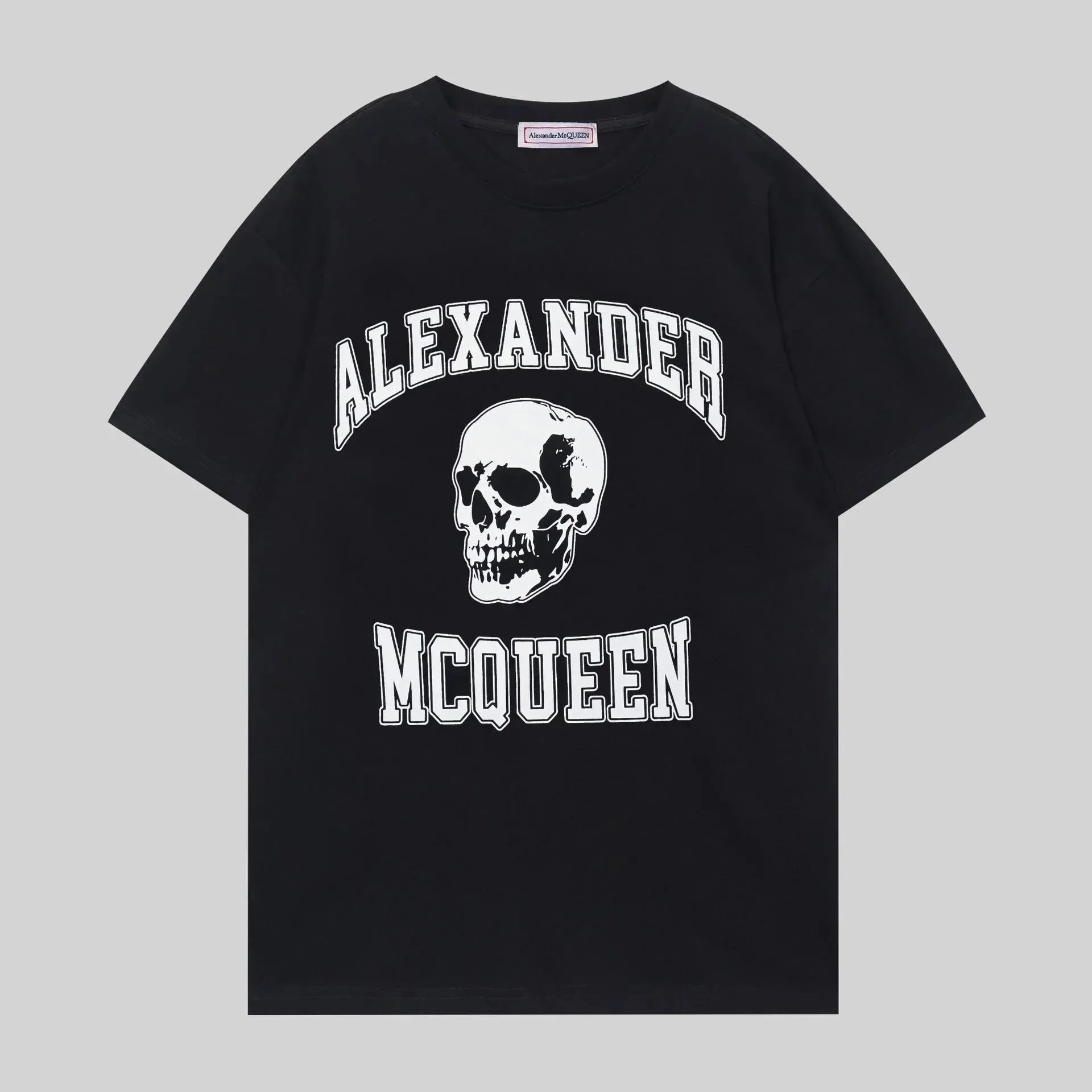 Alexander McQueen Skull Logo T-Shirt Black
