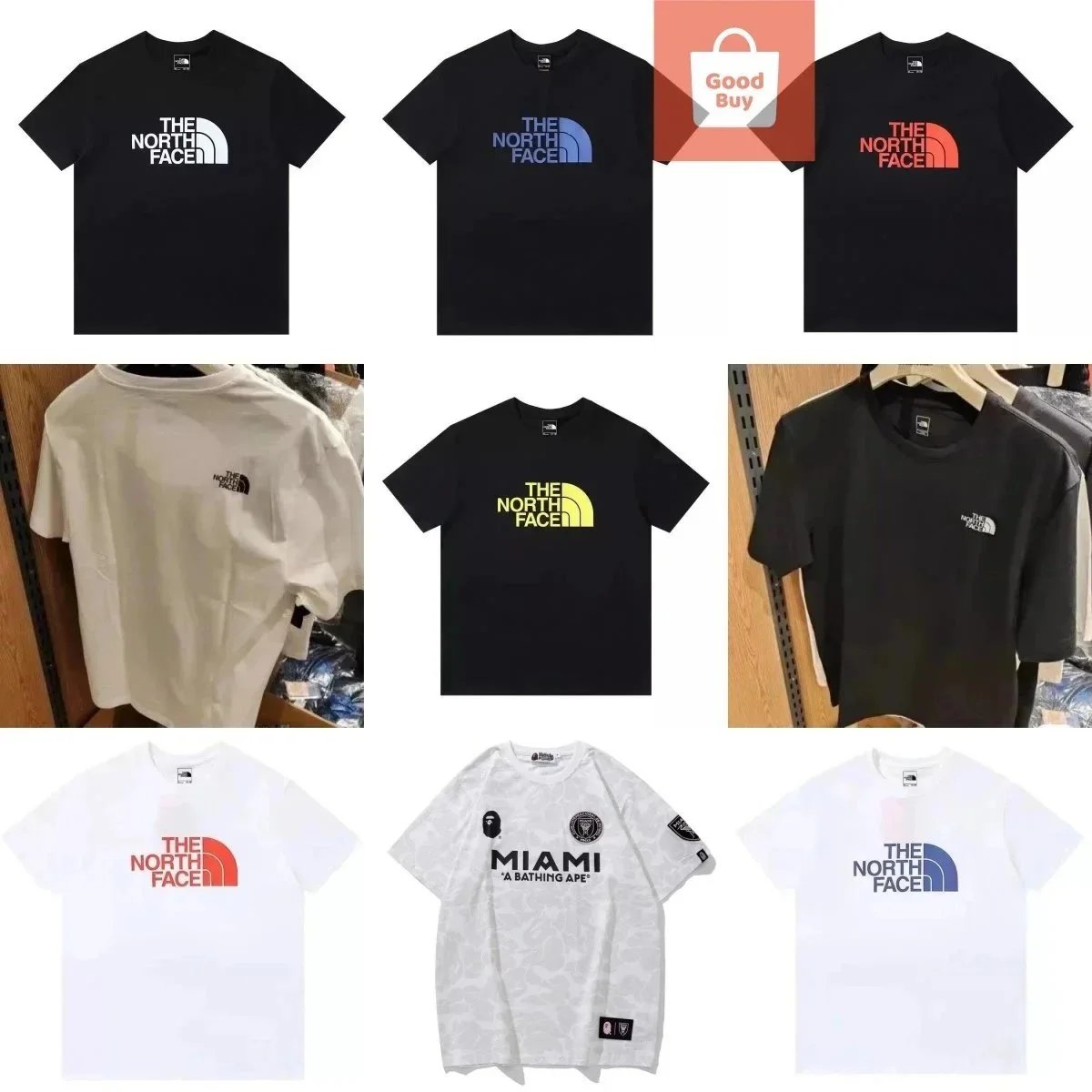 The North Face T-Shirt Men Women Casual Logo Tee Shirt