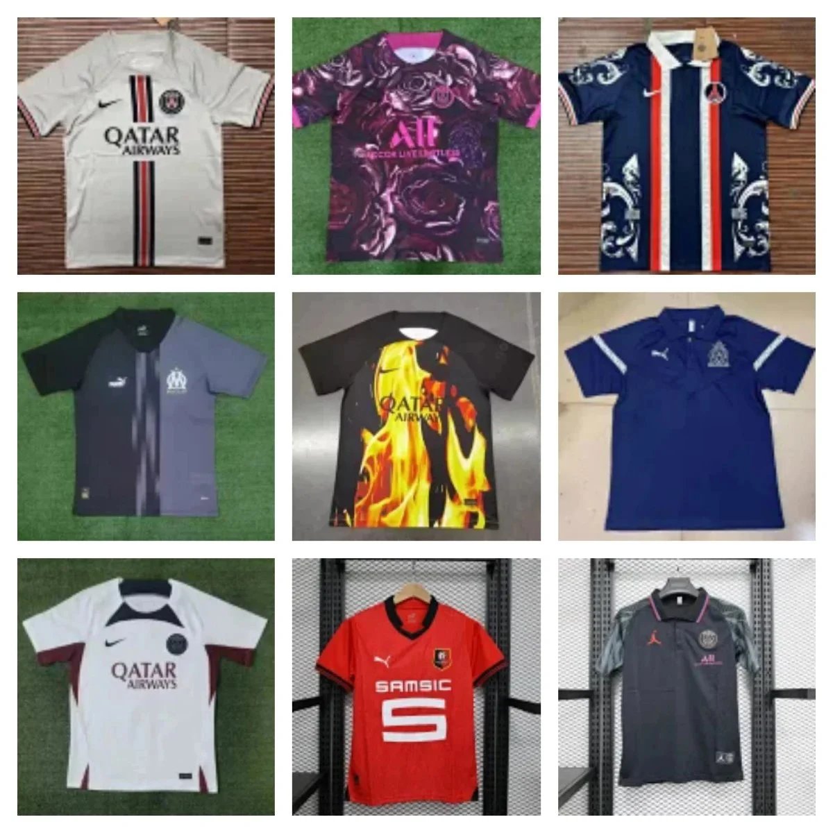Paris Saint-Germain Football Jersey Collection 2023-2024