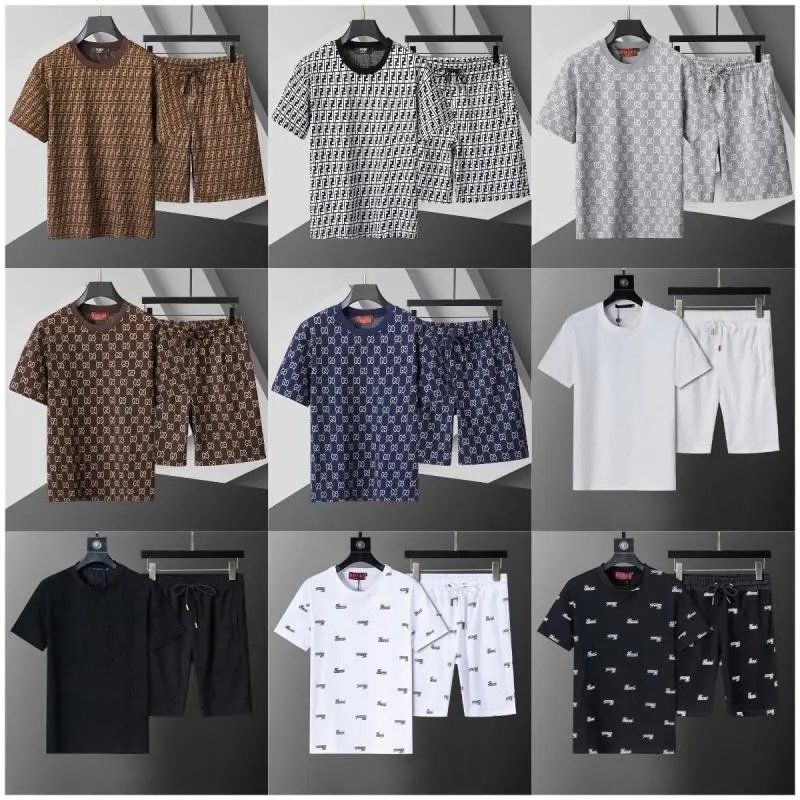 Men's Printed Short Sleeve Pajama Sets - Comfortable Sleepwear for Home