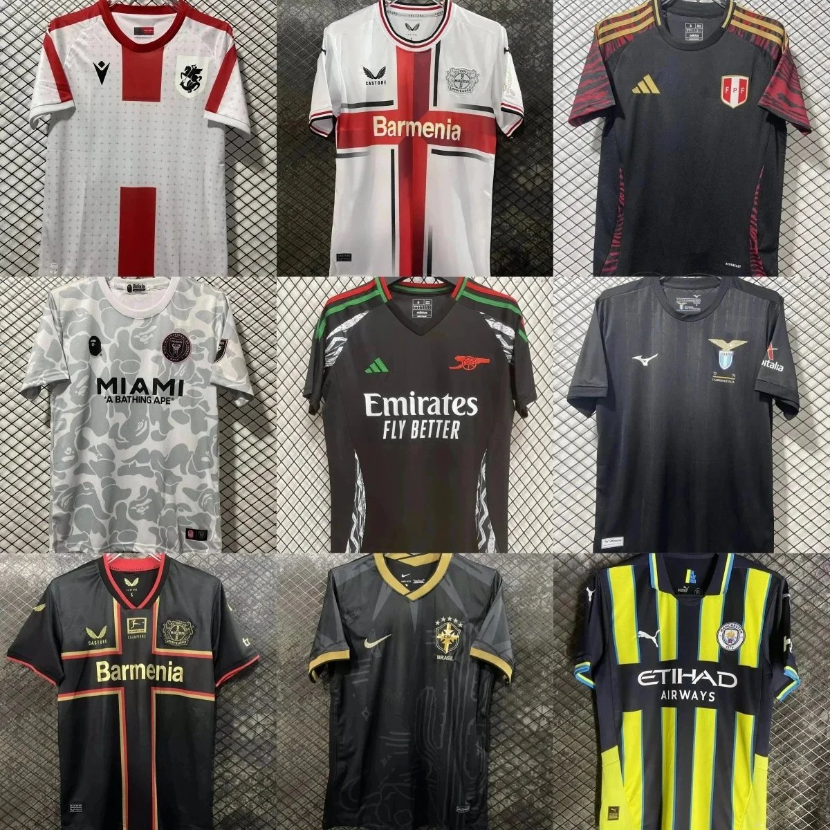 Official Football Jerseys from Top Clubs and Leagues
