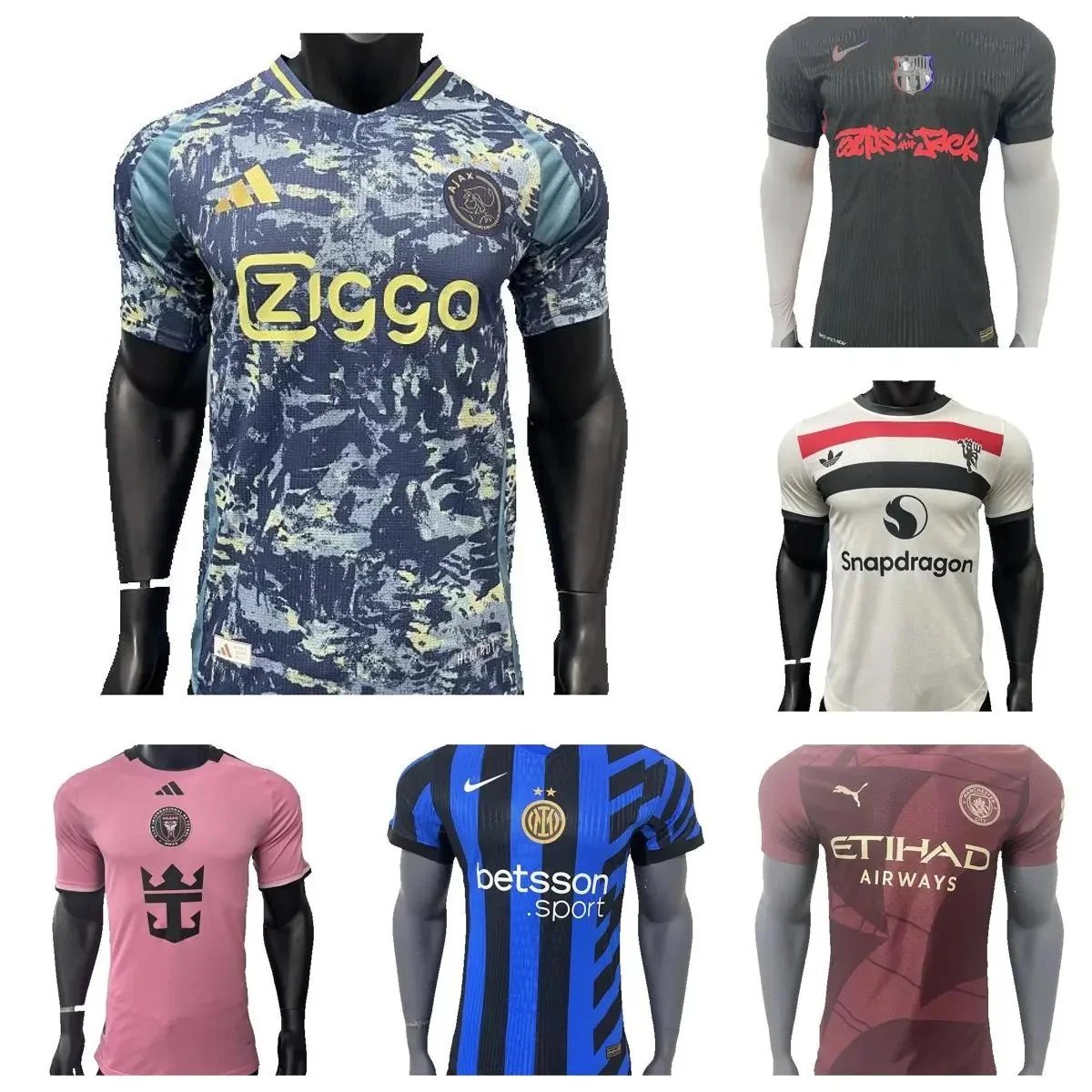 Official Football Jersey Collection 2023-2024 | Authentic Soccer Kits