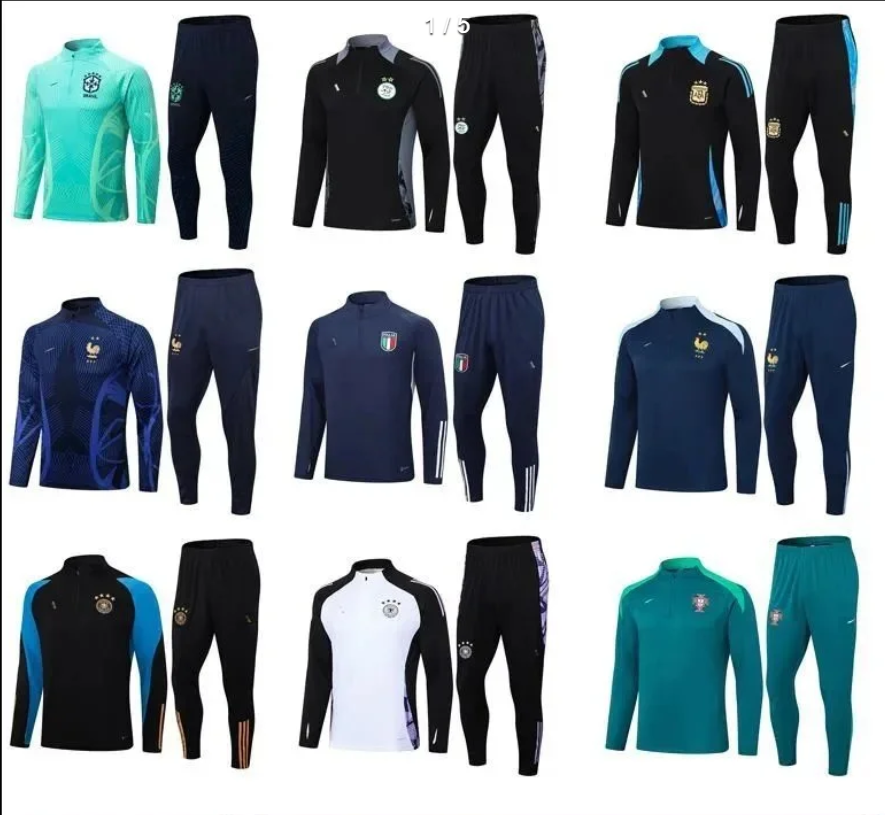 Official National Team Training Tracksuits for Men
