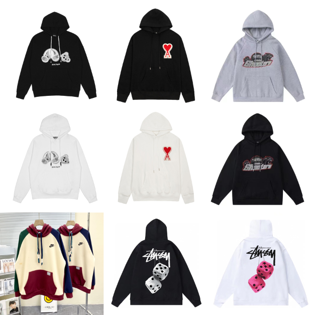 Stussy Hoodies Sweatshirts for Men Women Streetwear Fashion