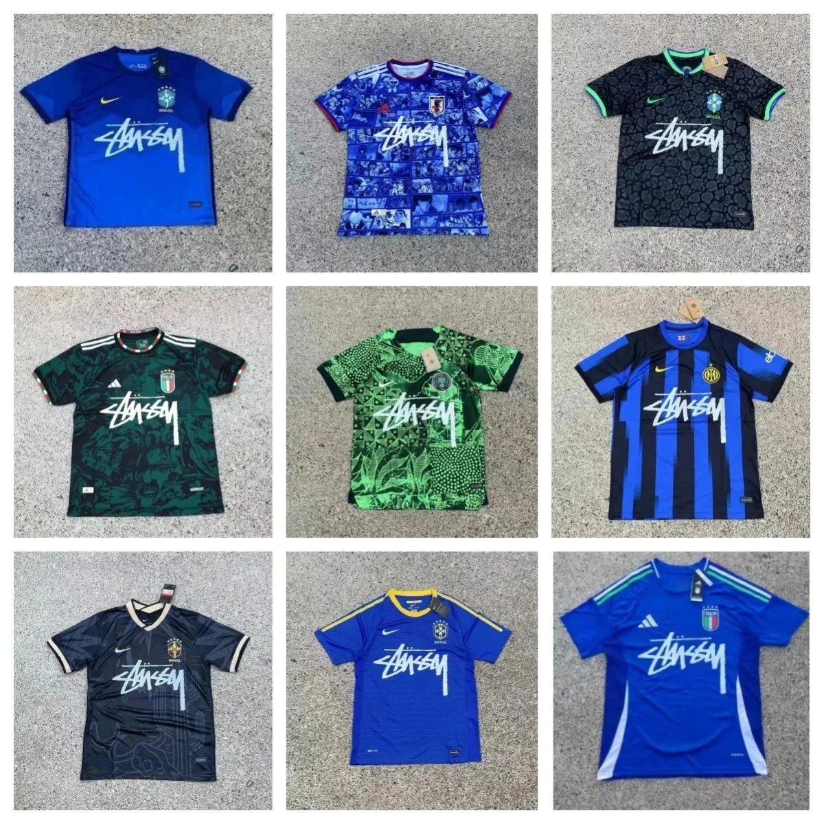 Stussy x Nike Football Jersey Collection 2023