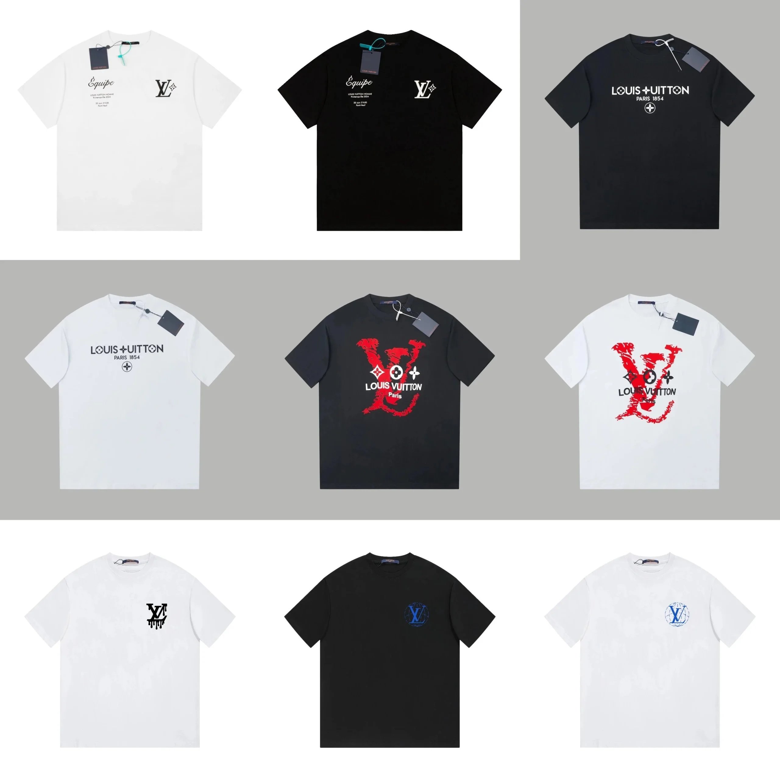 Louis Vuitton Men's T-Shirts Collection 2024