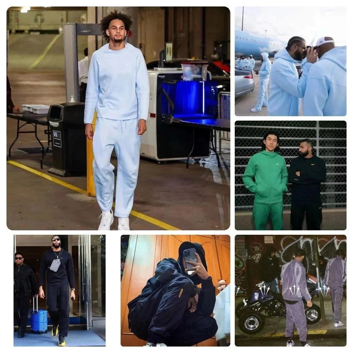 Nike Sportswear Tracksuit Set for Men and Women