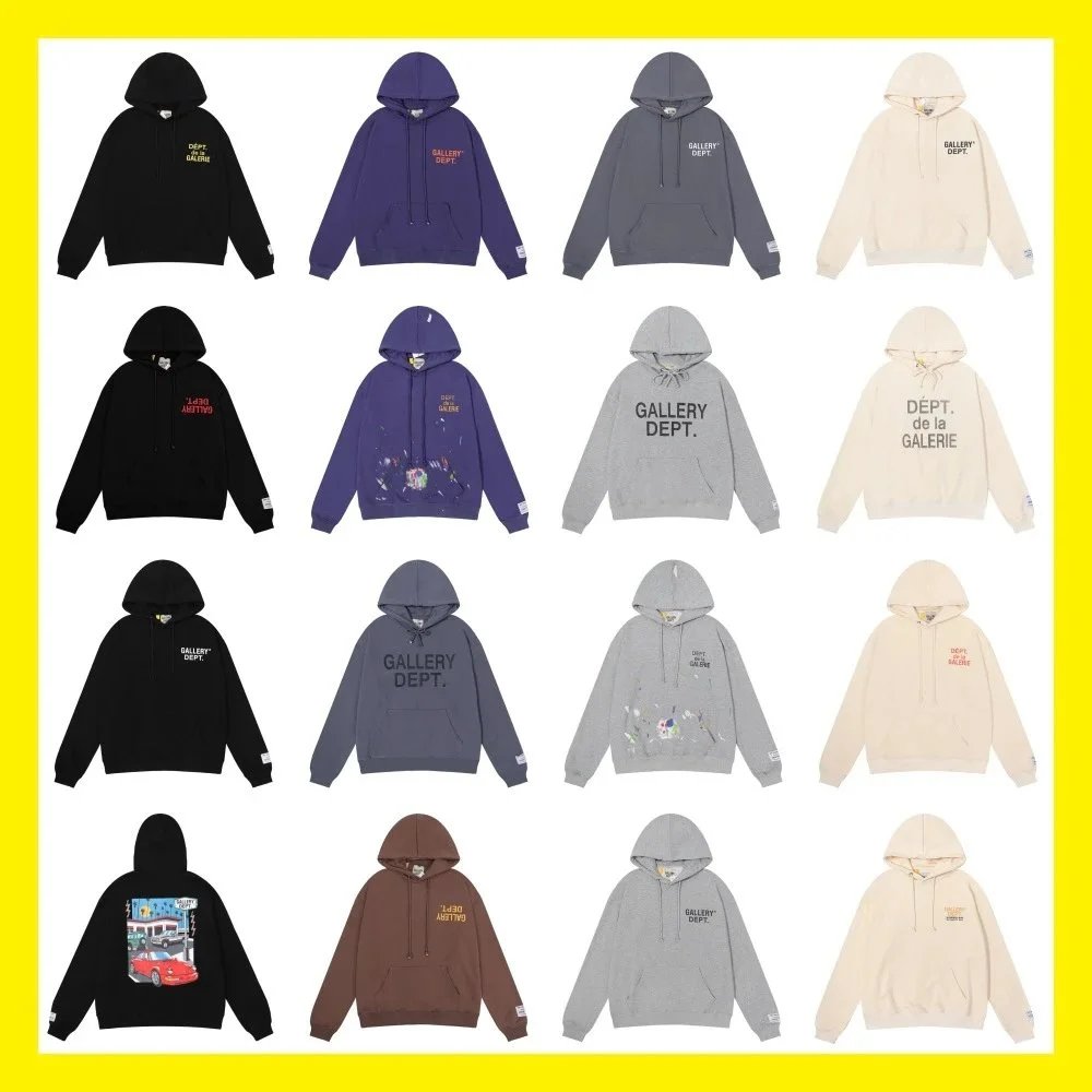 Gallery Dept Hoodies for Men and Women - Streetwear Fashion