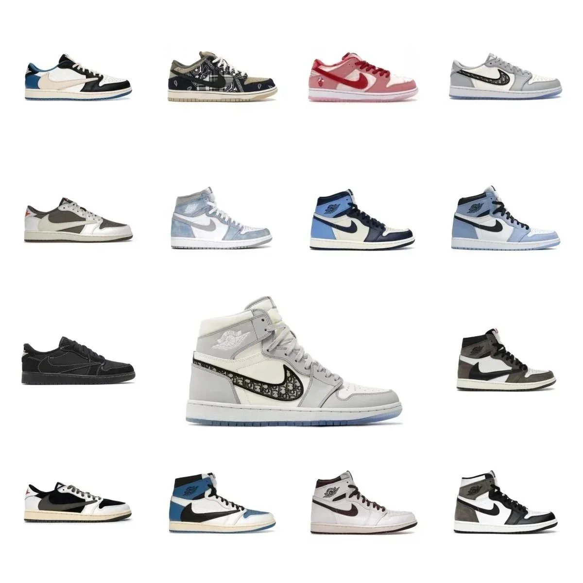 Air Jordan 1 High OG Sneakers for Men and Women